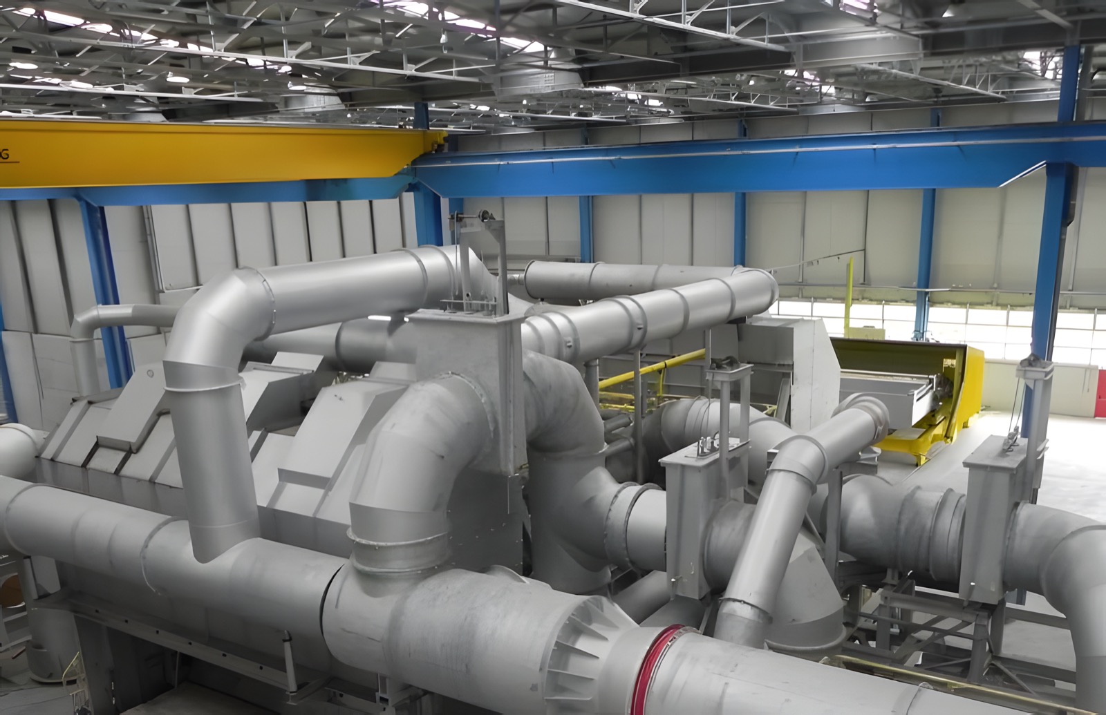 System rurociągów przemysłowych